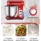 BioloMix 6L Stand Mixer – 1200W, 6-Speed Kitchen Mixer with Whisk, Dough Hook & Blender