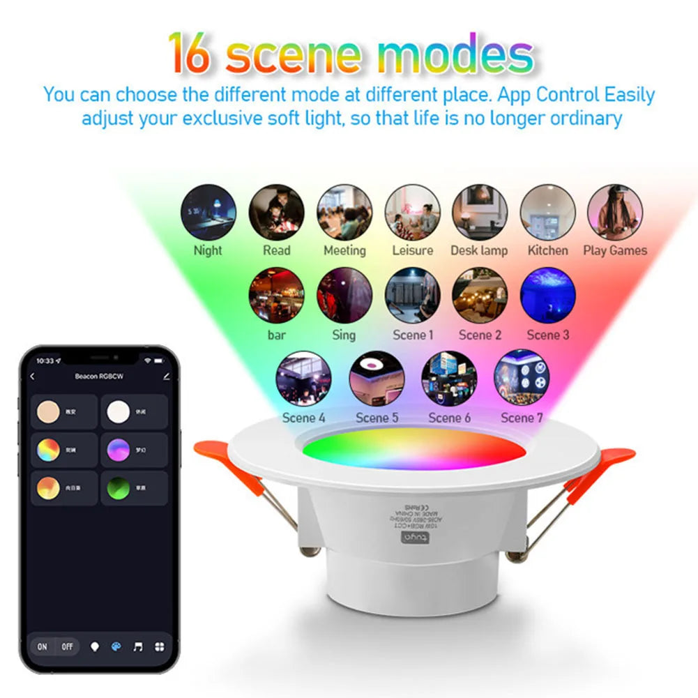 10W RGB Smart Bluetooth Ceiling Light