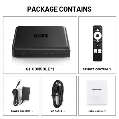 📺 KINHANK G1 Android TV Box – 4K UHD Streaming Media Device with Dolby Vision & WiFi 6