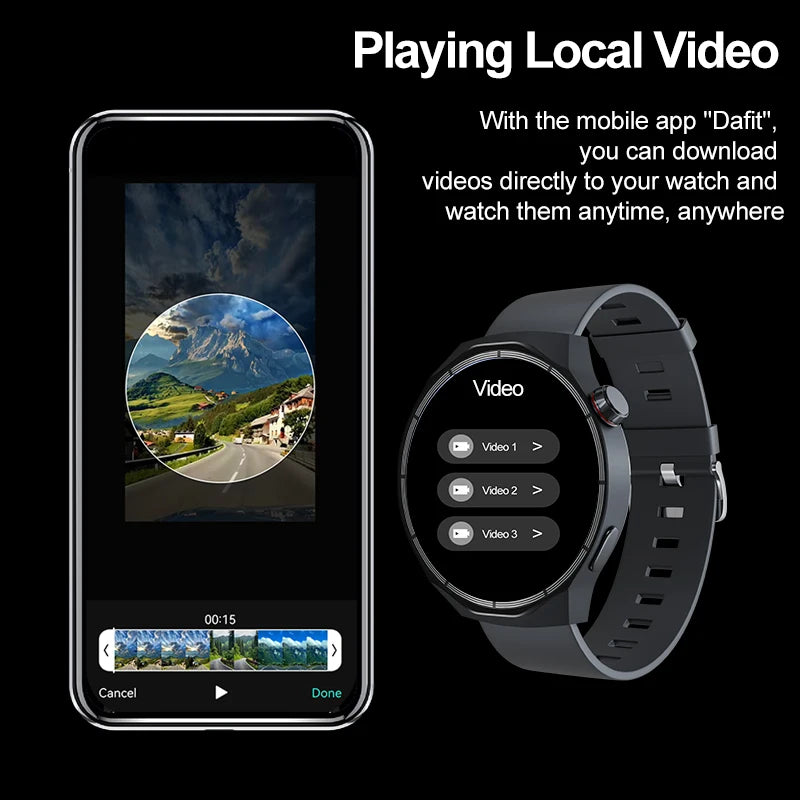 HT30 HarmonyOS AMOLED Smartwatch