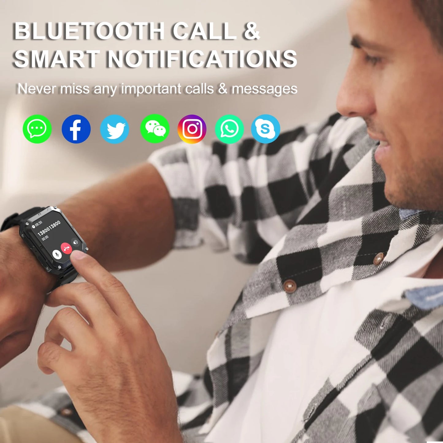 C20 Pro Smartwatch for Men