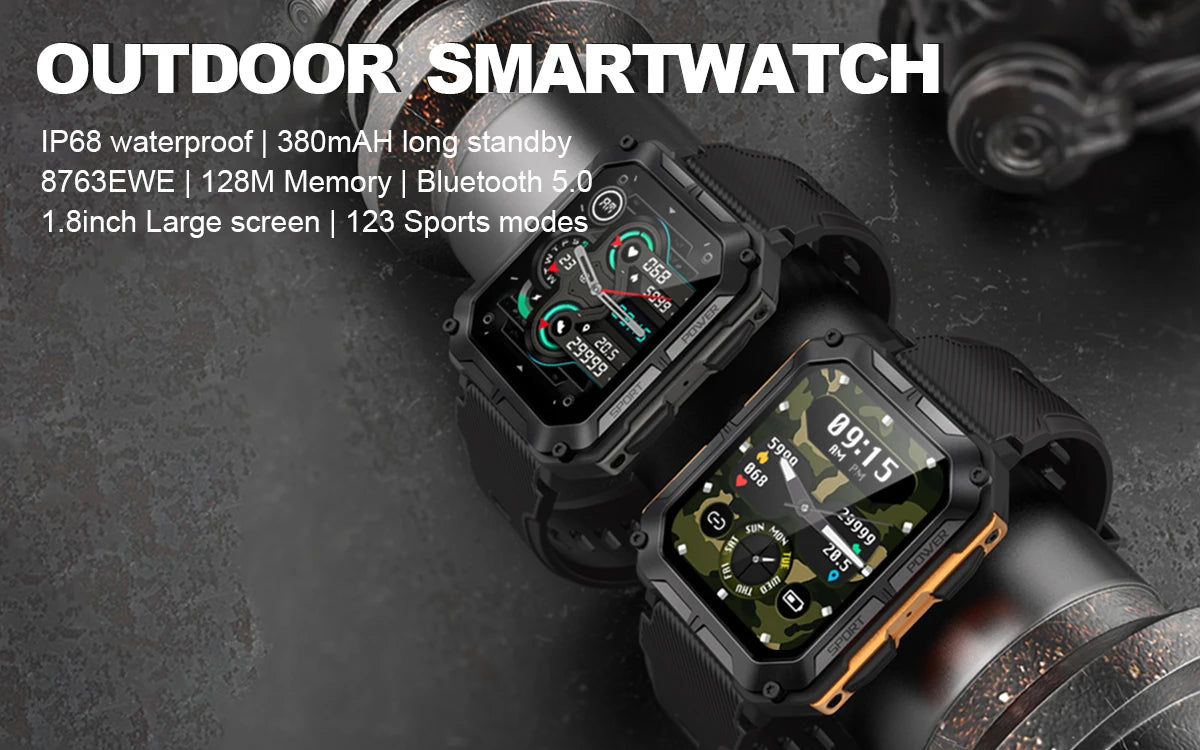 C20 Pro Smartwatch for Men