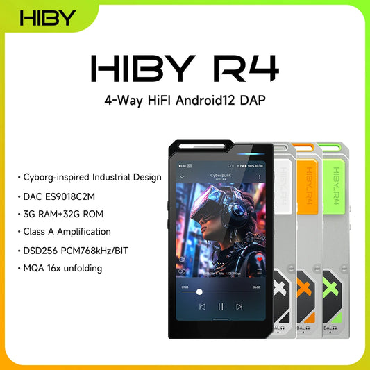 HiBy R4 Android HiFi Music Player