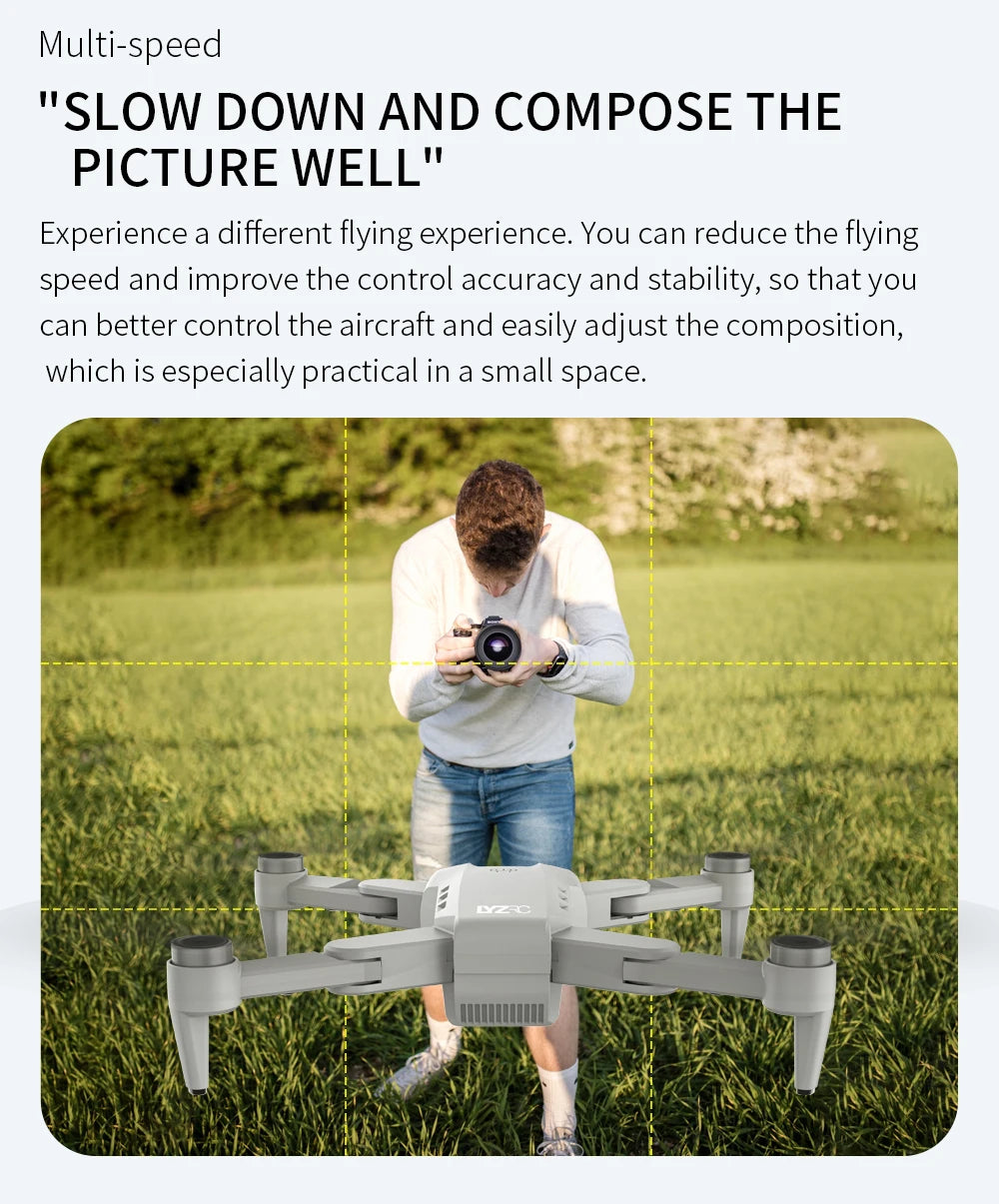 🚁 LYZRC L900 PRO GPS Drone – 4K HD Dual Camera | Foldable 5G WiFi FPV Quadcopter