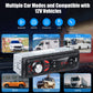 🚗 HIVOZ Bluetooth Car Stereo – 4x15W FM Radio MP3 Player with Hands-Free Calling