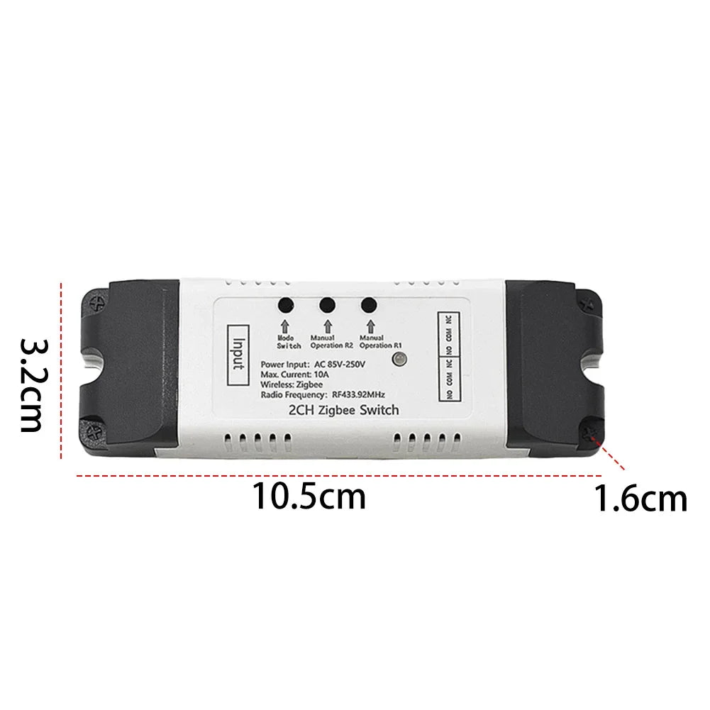 2CH WiFi/Zigbee Relay Switch Module