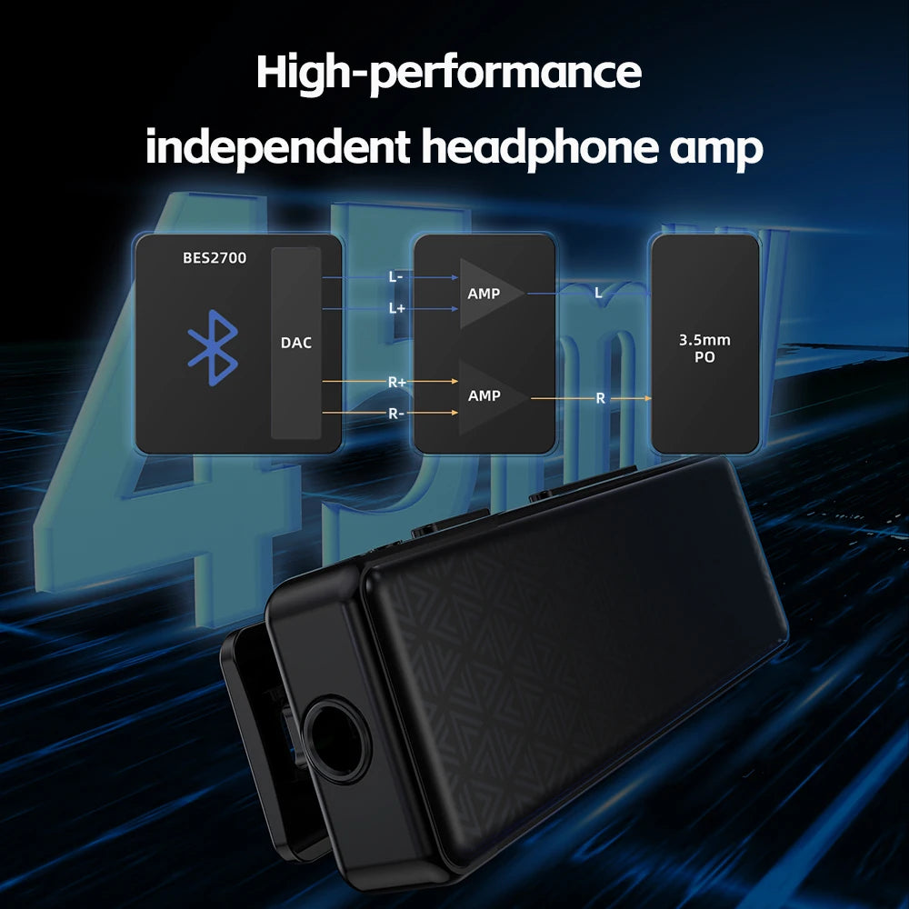 🎧 FiiO BTR11 Bluetooth 5.3 Receiver – LDAC Wireless Audio Amplifier with 3.5mm Output