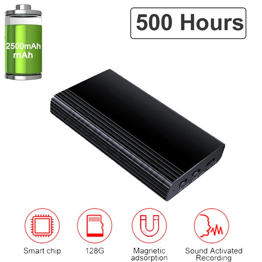 2500mAh Voice-Activated Digital Recorder