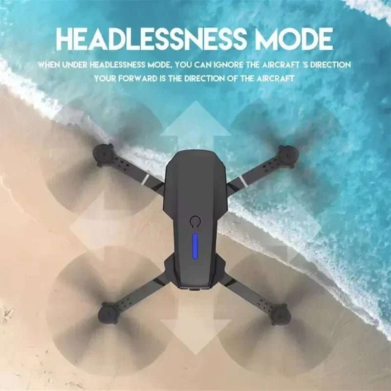 🚁 Professional E88 Drone – 4K Wide-Angle Camera | Foldable RC FPV Quadrotor