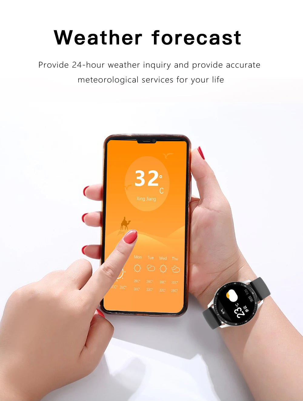 X7 2-in-1 Smartwatch with Earbuds