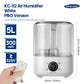 KINSCOTER 3L Large Air Humidifier with Remote & Timer