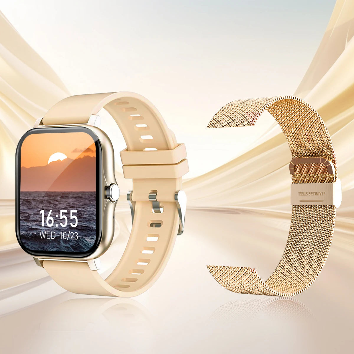 Wireless Calling Smartwatch with Sport Mode