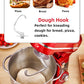 BioloMix 6L Stand Mixer – 1200W, 6-Speed Kitchen Mixer with Whisk, Dough Hook & Blender
