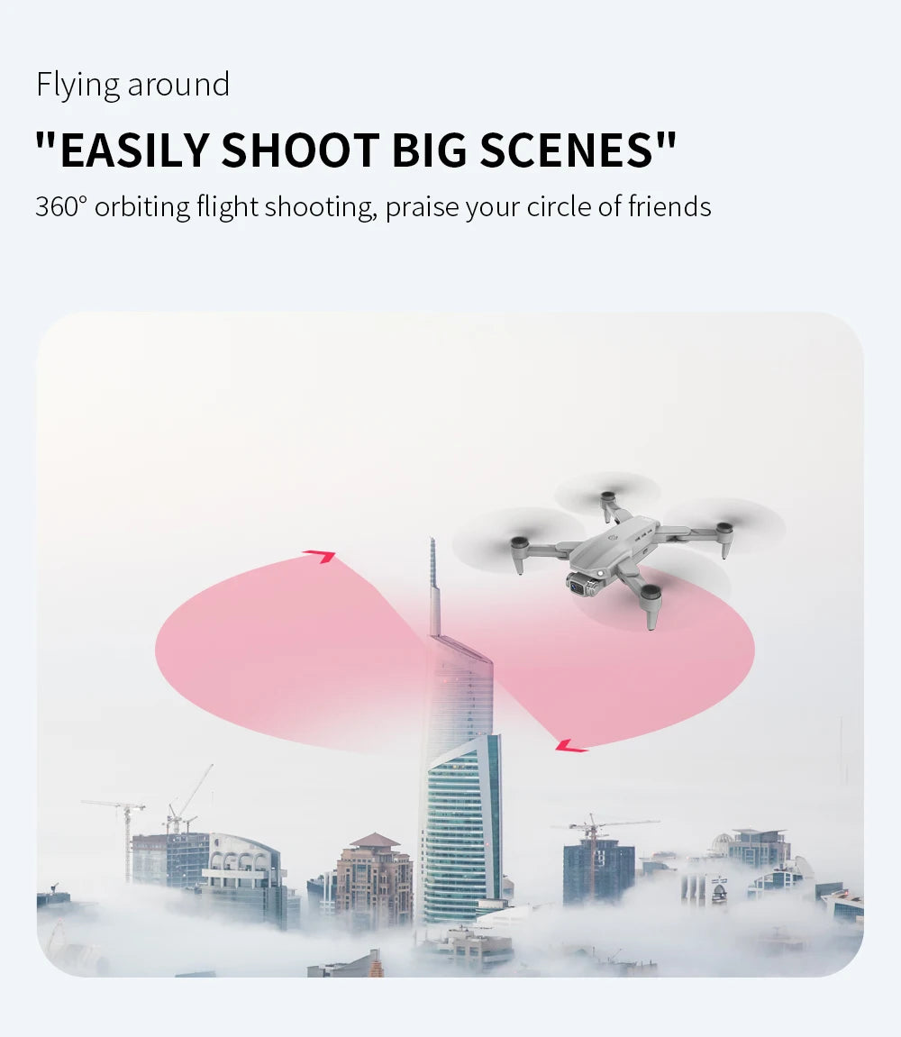 🚁 LYZRC L900 PRO GPS Drone – 4K HD Dual Camera | Foldable 5G WiFi FPV Quadcopter