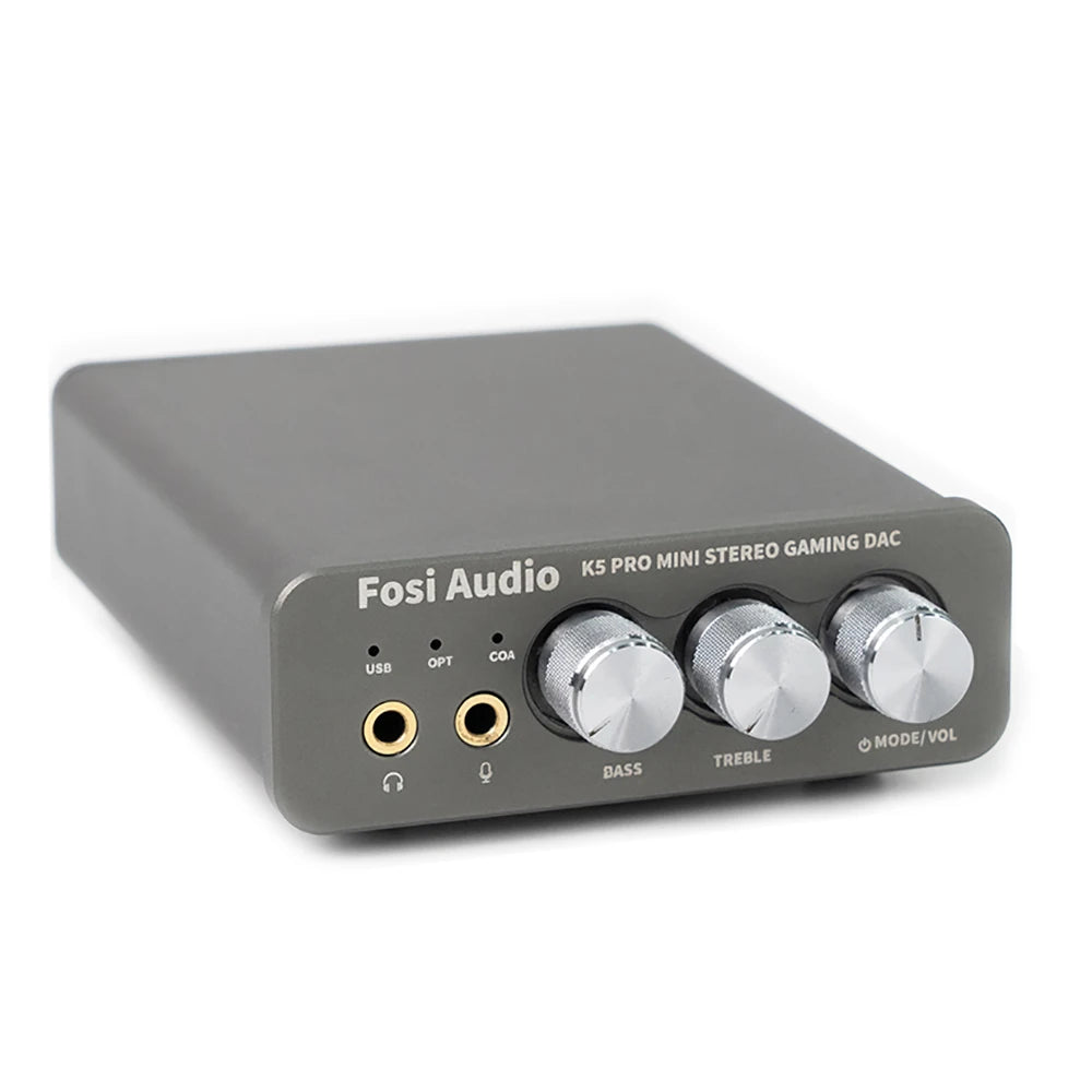 Fosi Audio K5 PRO USB Gaming DAC & Amp