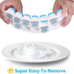 Silicone Ice Cube Tray with Lid – 14 Square Cubes