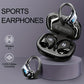 Wireless Earbuds For Running Sports Wireless Earphones With Earhooks, Dual-LED Display,Noise Cancelling Sports Headphones