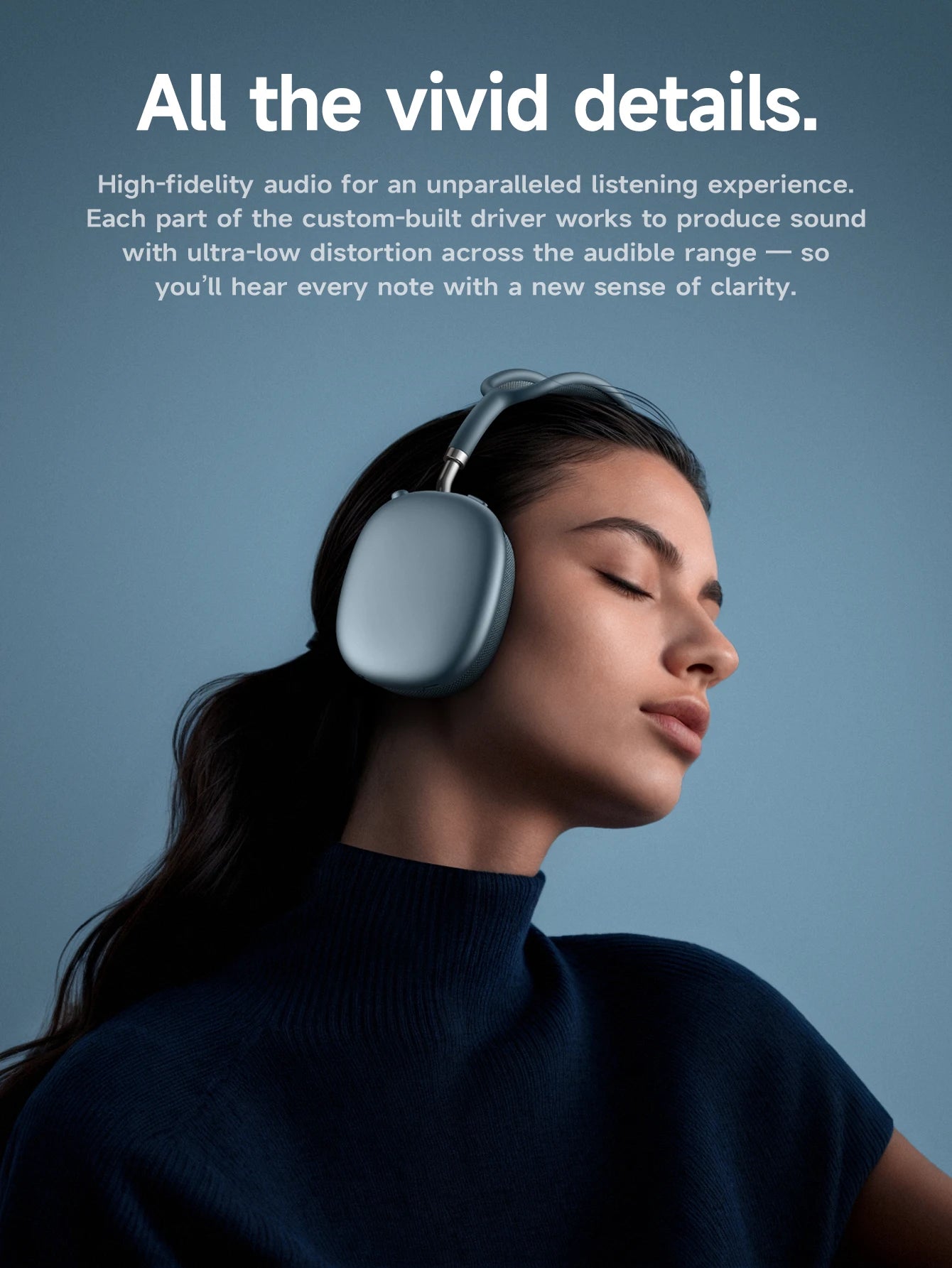 HOCO W65 Plus ANC Noise Reduction Bluetooth Headphones: