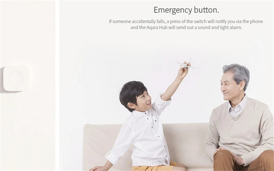 Aqara Smart Wireless Mini Switch – Zigbee One-Key Control Button