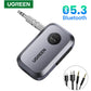 🎧 UGREEN Bluetooth Audio Receiver – Wireless Car Adapter with 3.5mm Jack & Mic