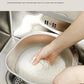 🍚 Rice Washer Strainer Bowl – Stainless Steel 304 Multipurpose Kitchen Tool