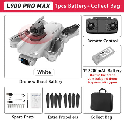 🚁 LYZRC L900 PRO GPS Drone – 4K HD Dual Camera | Foldable 5G WiFi FPV Quadcopter