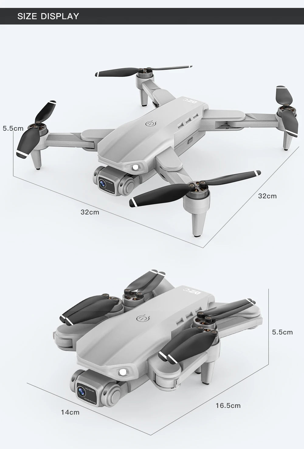 🚁 LYZRC L900 PRO GPS Drone – 4K HD Dual Camera | Foldable 5G WiFi FPV Quadcopter