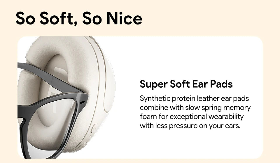 QCY H3 ANC Bluetooth 5.4 Wireless Headphones