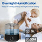 KINSCOTER 3L Large Air Humidifier with Remote & Timer