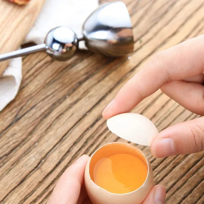 Stainless Steel Egg Topper Cutter