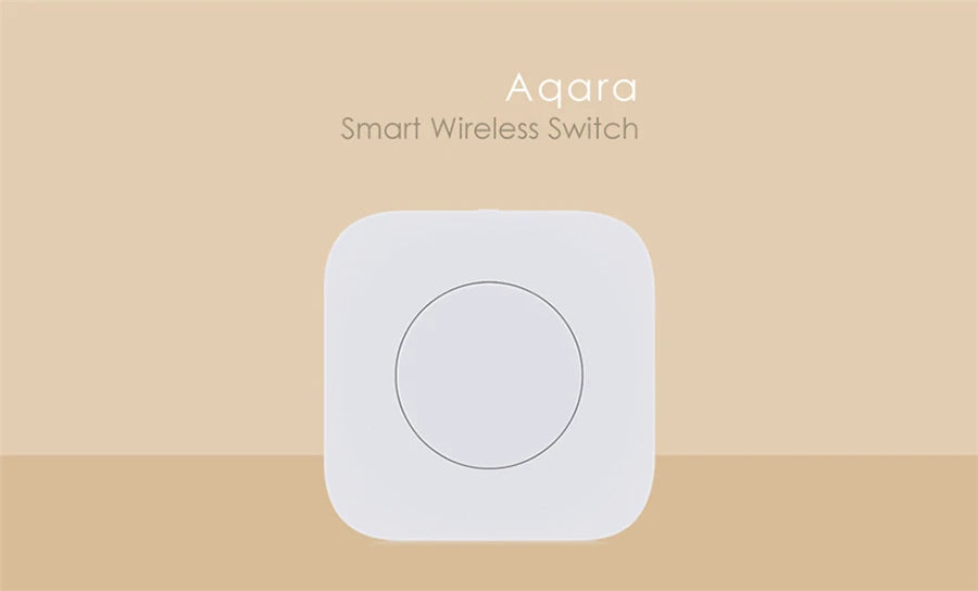 Aqara Smart Wireless Mini Switch – Zigbee One-Key Control Button