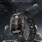 2024 Rugged Military Smart Watch Men Outdoor Watches lP68 Waterproof 2.01" Al Voice Bluetooth Call Smartwatch For Android lOS