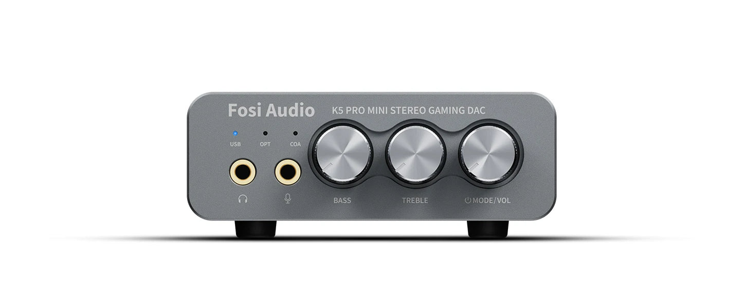 Fosi Audio K5 PRO USB Gaming DAC & Amp