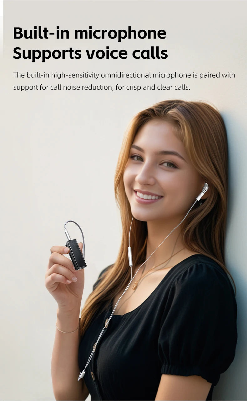 🎧 FiiO BTR11 Bluetooth 5.3 Receiver – LDAC Wireless Audio Amplifier with 3.5mm Output