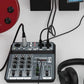 4-Channel USB Audio Mixer with Bluetooth & Phantom Power
