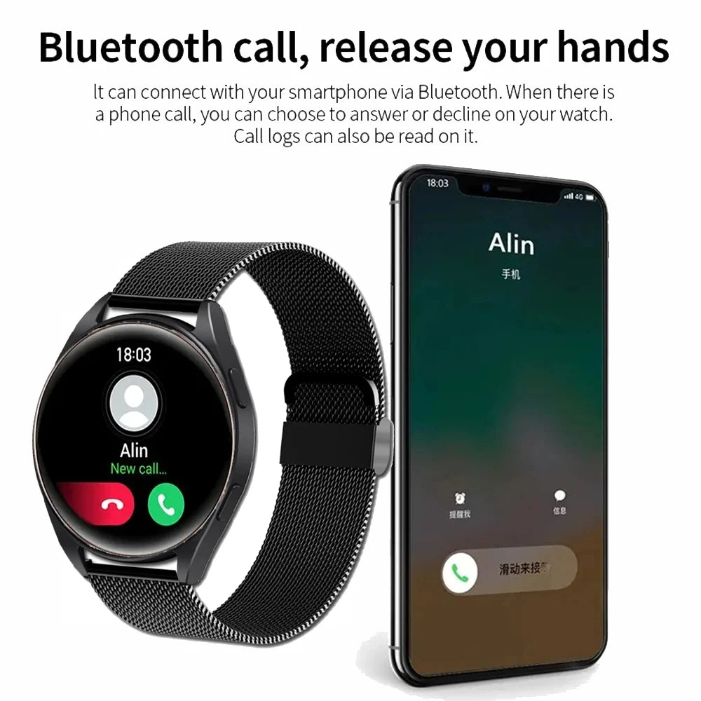 KESHUYOU Watch 6 Smart Bluetooth Fitness Watch