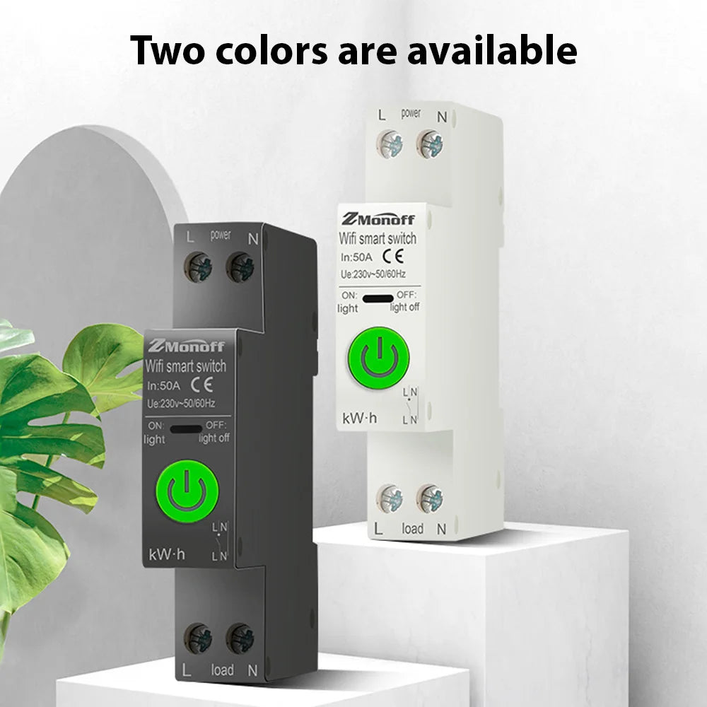 Tuya Smart WiFi Circuit Breaker with Protection