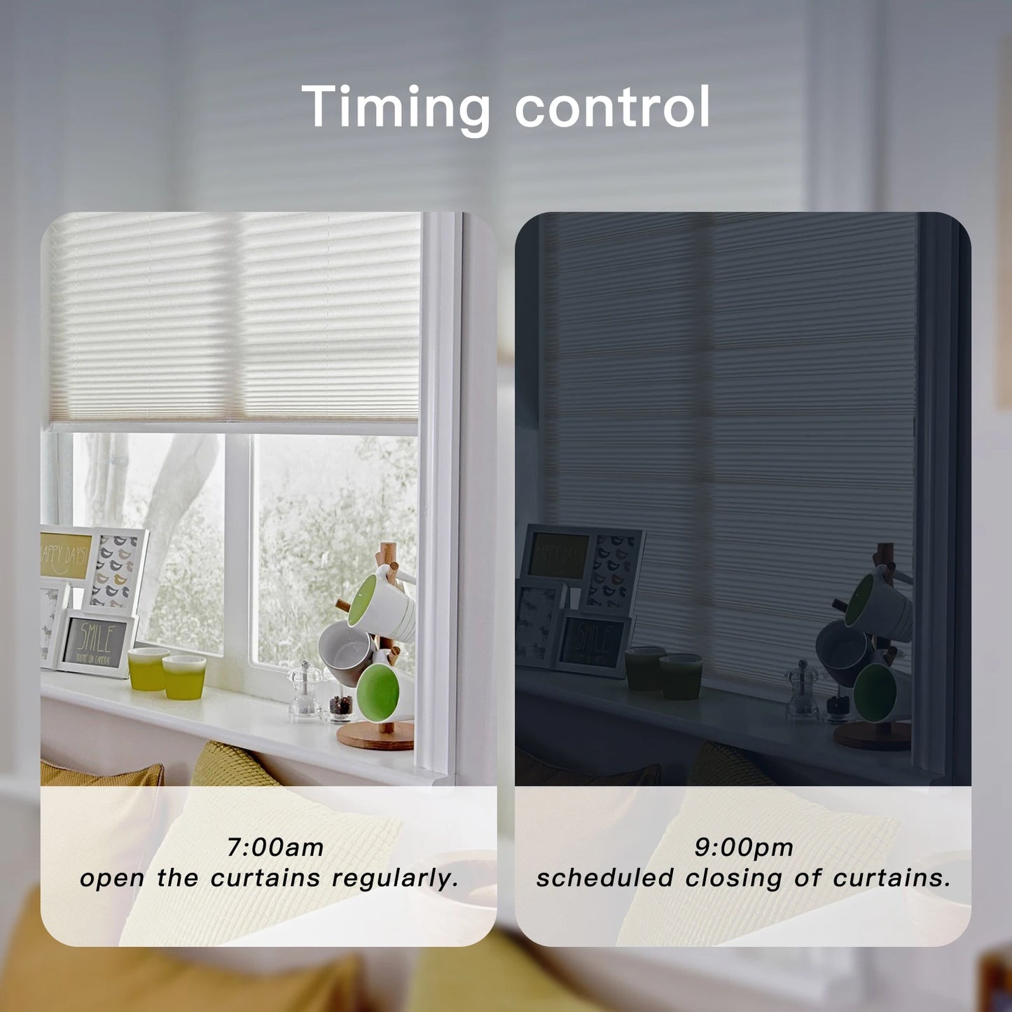 MOES Tuya WiFi Smart Motor Electric Chain Roller Blinds Shade Shutter Drive RF Remote Kit Smart Life App via Alexa/Google Info Draft