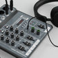 4-Channel USB Audio Mixer with Bluetooth & Phantom Power