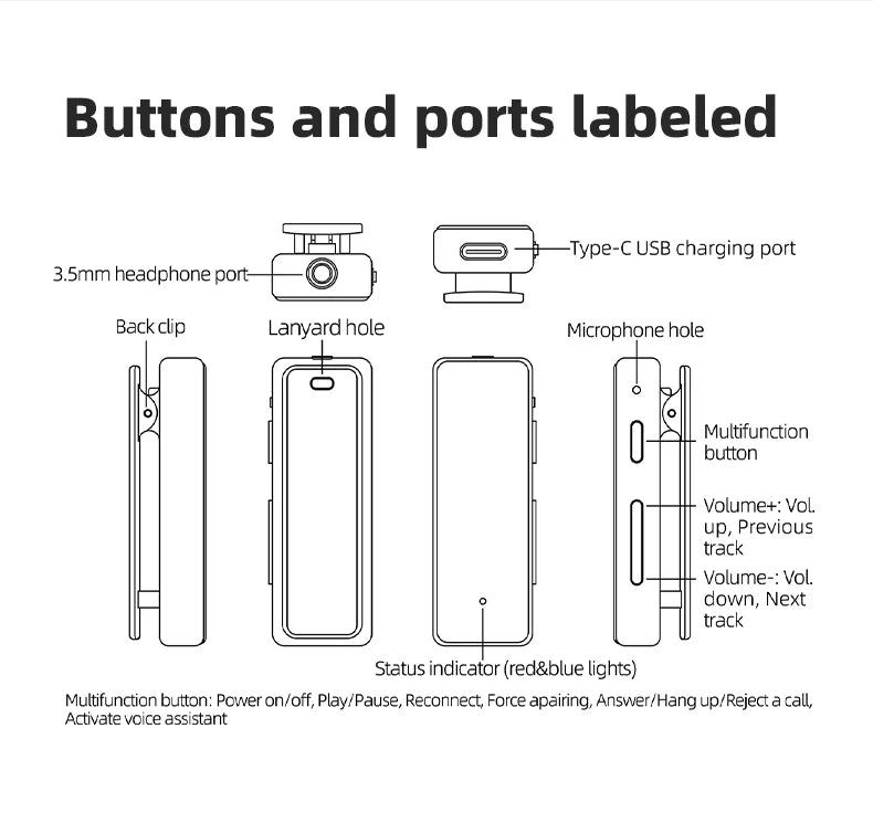 🎧 FiiO BTR11 Bluetooth 5.3 Receiver – LDAC Wireless Audio Amplifier with 3.5mm Output