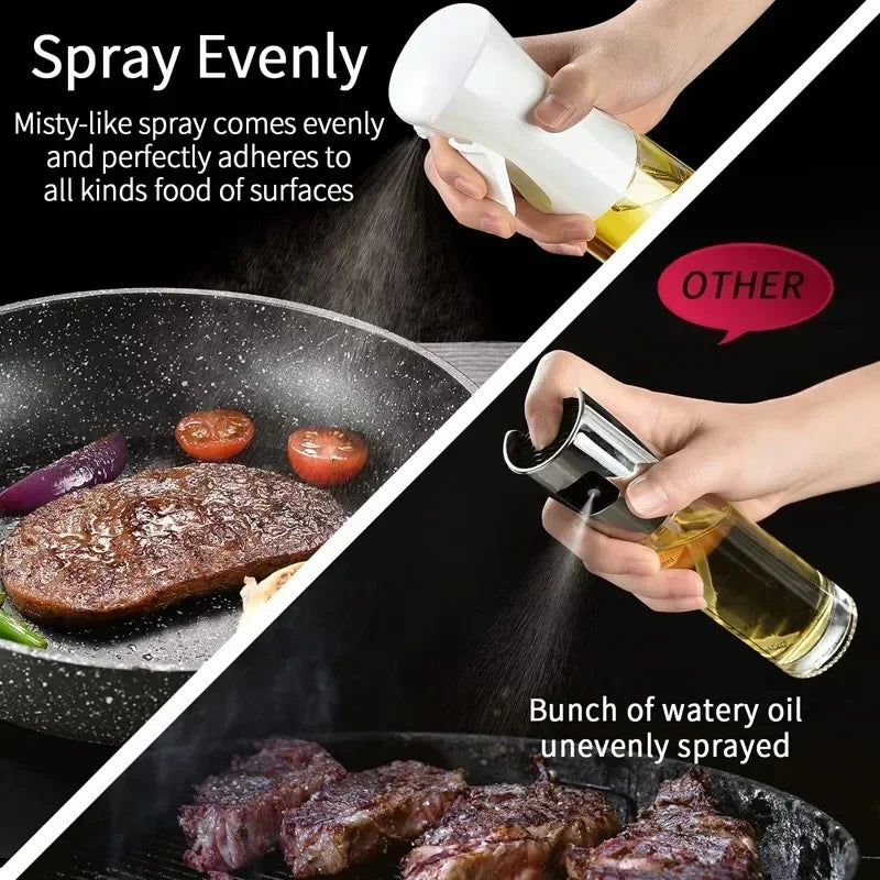 Oil Spray Dispenser Bottle for Kitchen & Outdoor Use