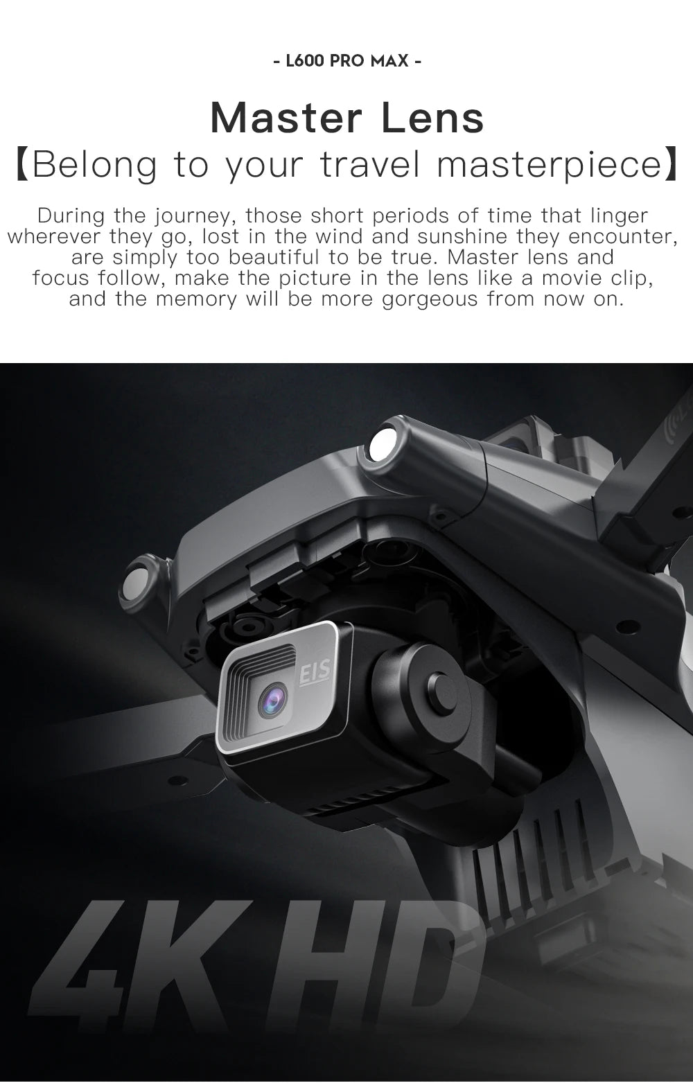 L600 PRO MAX 2025 GPS 4K Dual-Camera Drone