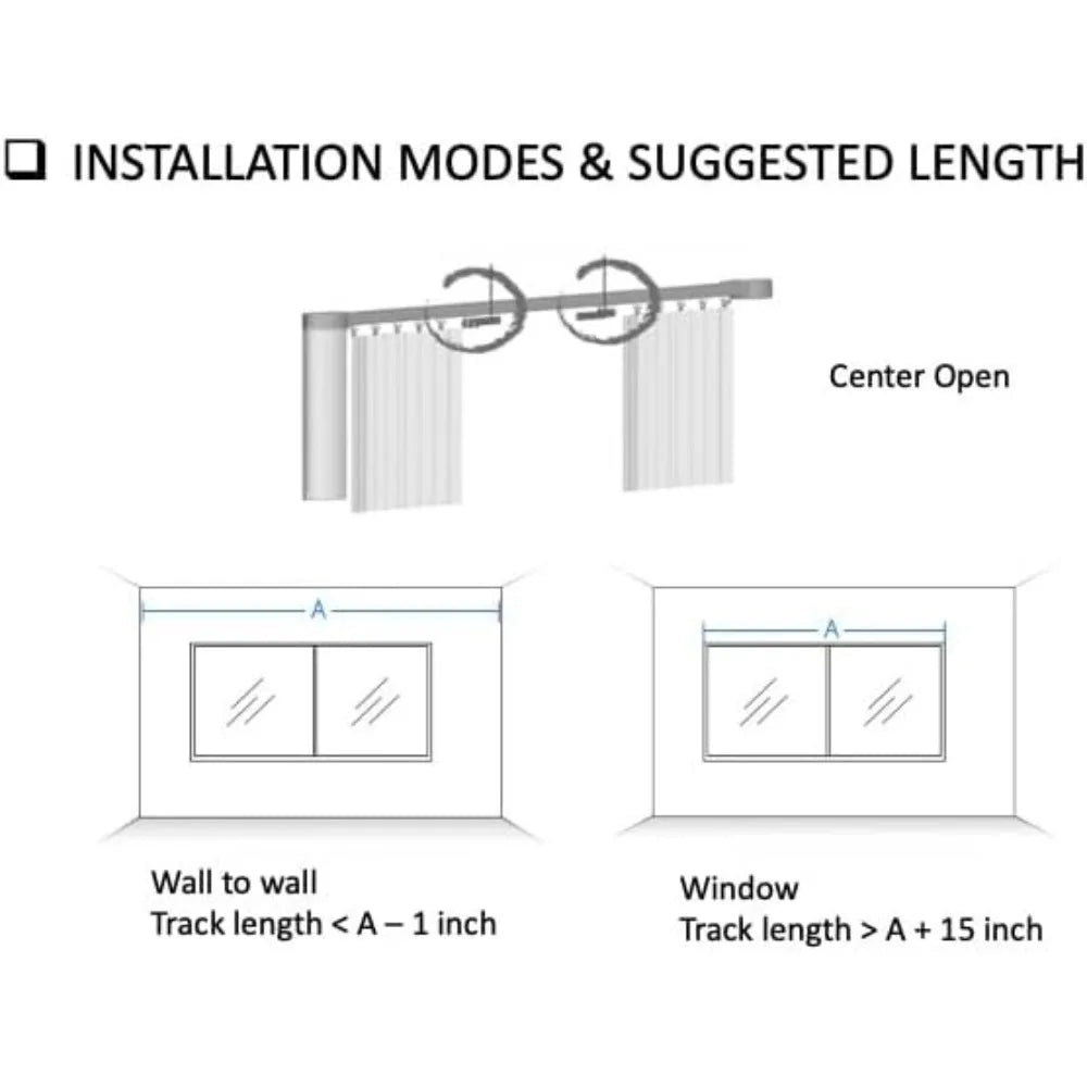 Beltless Smart Curtain System – WiFi Enabled