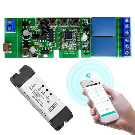 2CH WiFi/Zigbee Relay Switch Module
