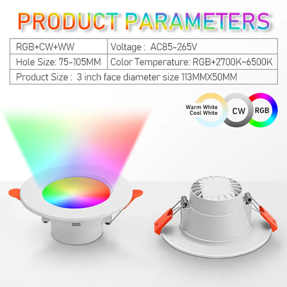 10W RGB Smart Bluetooth Ceiling Light
