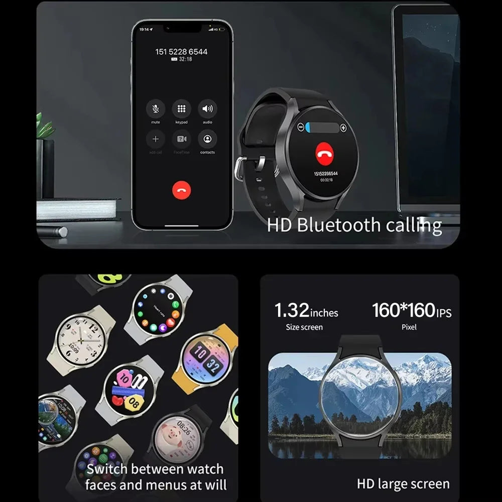 KESHUYOU Watch 6 Smart Bluetooth Fitness Watch