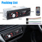 🚗 HIVOZ Bluetooth Car Stereo – 4x15W FM Radio MP3 Player with Hands-Free Calling