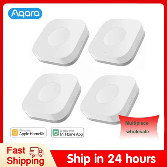 Aqara Smart Wireless Mini Switch – Zigbee One-Key Control Button