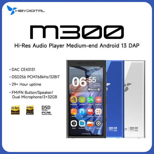 HiBy M300 Android HiFi MP3 Player