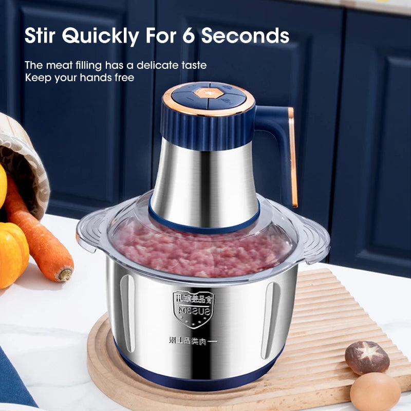 5L Electric Meat Grinder & Food Chopper